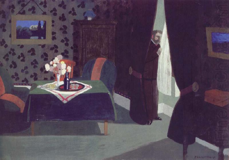 Felix Vallotton Waiting oil painting picture